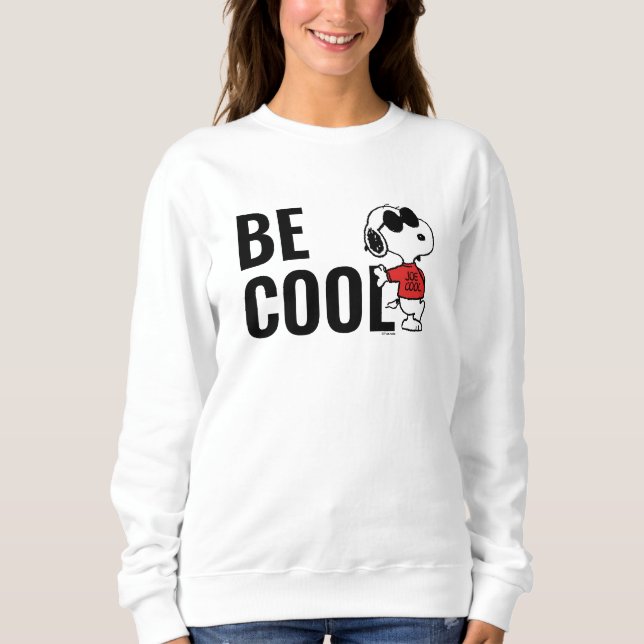 Sweatshirt Snoopy "Joe Cool" debout (Devant)