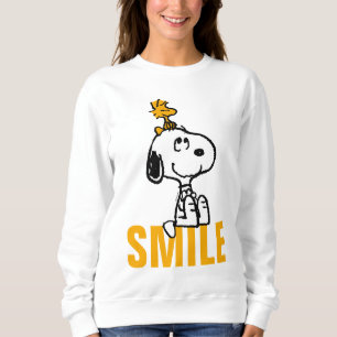 Sweatshirt Snoopy & Woodstock - Tous les sourires