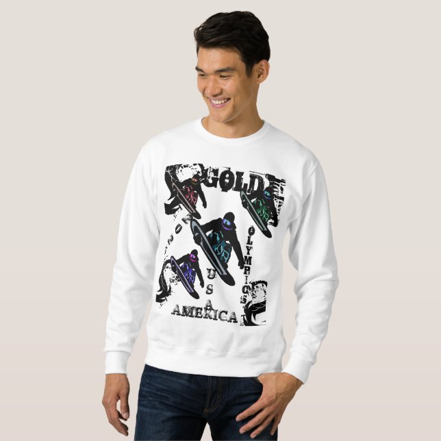 SWEATSHIRT SNOWBOARD (Devant entier)