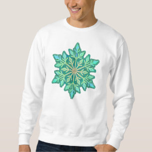 Sweatshirt SNOWFLAKE-Retro Vintage Snowflake, Sports d'hiver