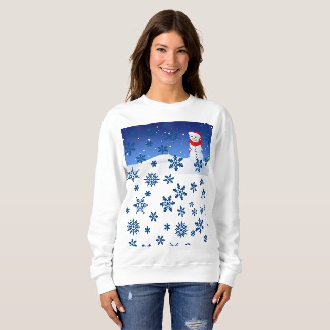 Sweatshirt Snowman (Vorne ganz)