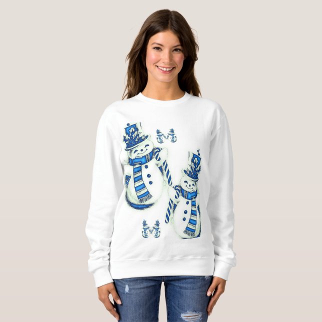 Sweatshirt Snowman (Vorne ganz)