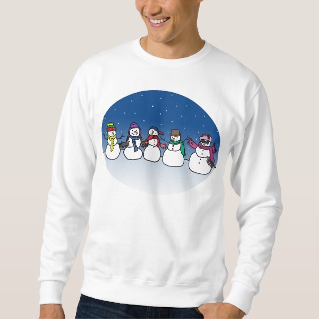 Sweatshirt Snowman Fun (Devant)