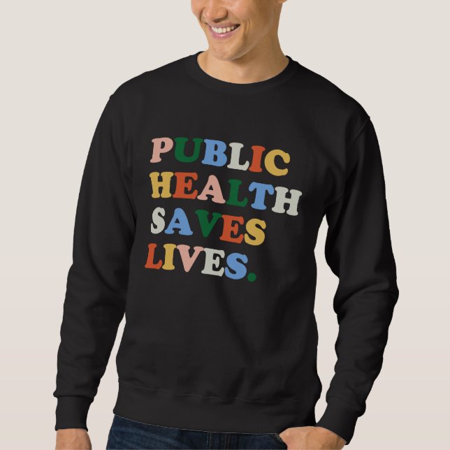 Sweatshirt Social worker  of public healthcare (Devant)