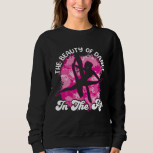 Sweatshirt Soie aérienne yoga La Beauté de la danse Aerialist