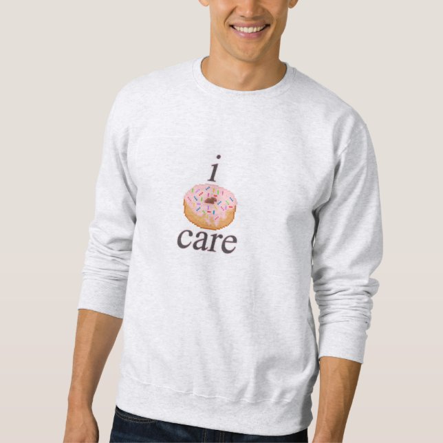 Sweatshirt soins aux beignes (Devant)
