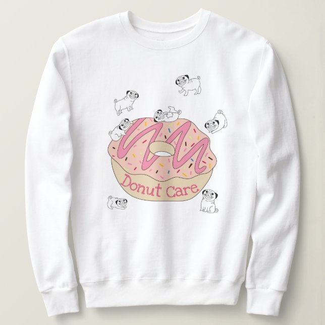 Sweatshirt Soins aux donuts (Design devant)