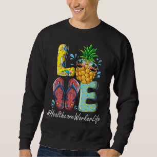 Sweatshirt Soins de santé Bonjour été Bonne Dernière journée