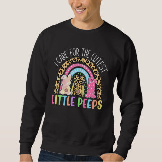Sweatshirt Soins Pour Les Petits Lapins Les Plus Cuttes Nicu 