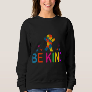 Sweatshirt Sois gentil Mois Sensibilisation sur l'autisme Mam