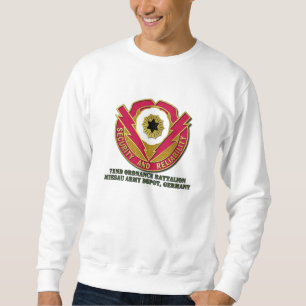 Sweatshirt soixante-douzième Crête de bataillon d'artillerie