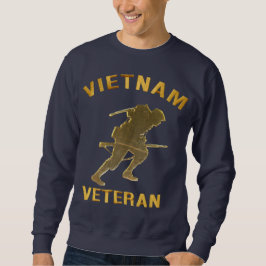 SWEATSHIRT SOLDAT VIETNAM EN OR