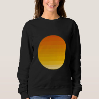 Sweatshirt Soleil Boho Minimaliste Art Linéaire | Décor Esthé