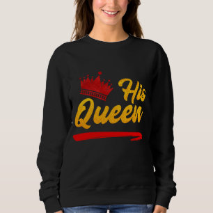 Sweatshirt Son anniversaire de reine