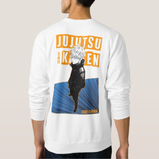 Sweatshirt Sorcier aux yeux d'infini – Regard bleu Anime 