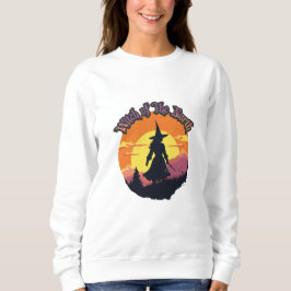 Sweatshirt "Sorcière du Nord" Halloween 2024