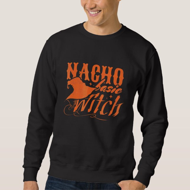 Sweatshirt Sorcière Nacho Basic (Devant)