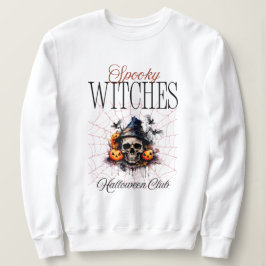 Sweatshirt Sorcières Éffrayantes d'Halloween