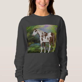 Sweatshirt Sorrel Tovero Paint Horse Imprimer