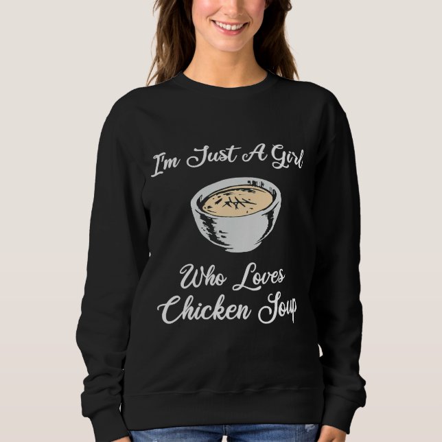 Sweatshirt Soupe de poulet Awesome Soupe Awesome Amover (Devant)