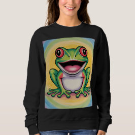 Sweatshirt Sourire doux de grenouille