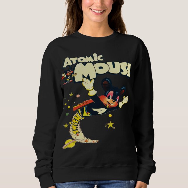Sweatshirt Souris atomique no 1 (Devant)