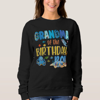 Sweatshirt Sous la mer Anniversaire Poisson Aquarium Animaux