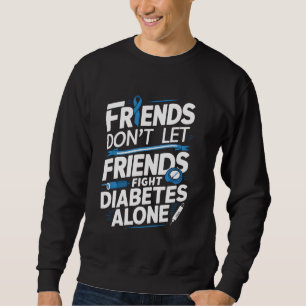 Sweatshirt Soutenez les amis ne laissez pas l'ami combattre l