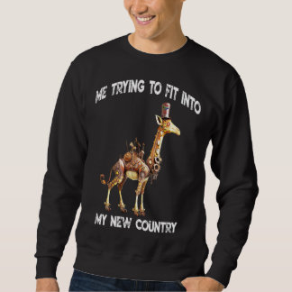 Sweatshirt South African me trying to fit into my new country