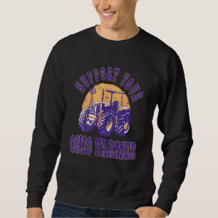 Sweatshirt Soutien à l'agriculture locale de l'Ohio Votre agr