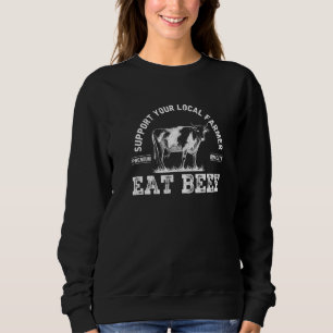 Sweatshirt Soutien Agriculteurs locaux Agriculture Acheter Él