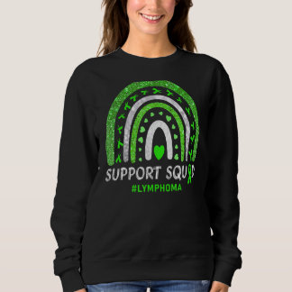 Sweatshirt Soutien Lymphoma Squad Rainbow Matching Team