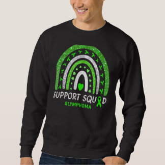 Sweatshirt Soutien Lymphoma Squad Rainbow Matching Team