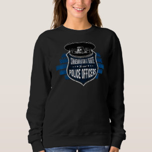 Sweatshirt Soutien Policiers Honorer les agents de la paix Us
