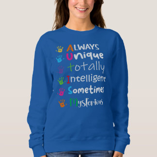 Sweatshirt Soutien sensibilisation sur l'autisme Autisme Enfa