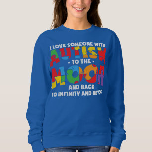 Sweatshirt Soutien sensibilisation sur l'autisme Autisme Enfa