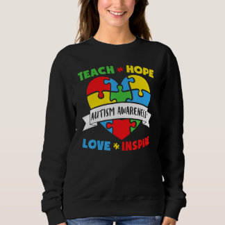 Sweatshirt Soutien sensibilisation sur l'autisme Autisme Enfa