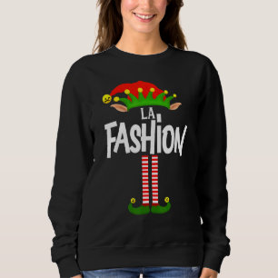 Sweatshirt Soy La Fashion Elf Famille Groupe Correspondant À