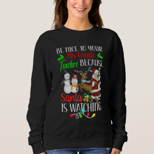 Sweatshirt Soyez Sympa Avec Votre Prof De 7ème Année Le Père