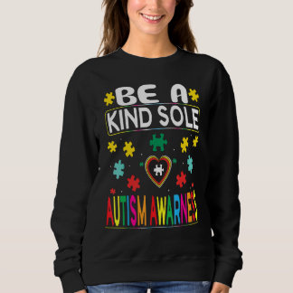 Sweatshirt Soyez Une Sensibilisation sur l'autisme Sole Sind 