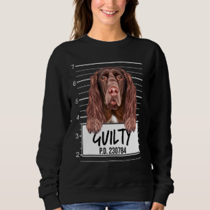 Sweatshirt Spaniel de champ Photo d'identité Chien coupable