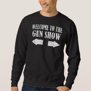 Sweatshirt Spectacle De Pistolet Bienvenue À La Salle De Fitn