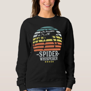 Sweatshirt Spider Whisperer Tarantula Style Vintage Halloween