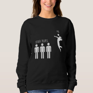Sweatshirt Spike Autres Personnes Me Beach Volleyball Joueur