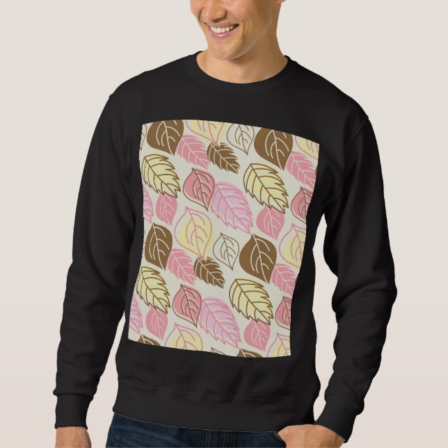 Sweatshirt Splendor d'automne : Motif sans feuille (Devant)