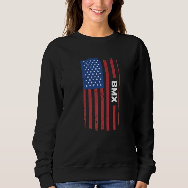 Sweatshirt Sport Us Flag BMX Premium (Devant)