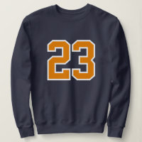 Sweatshirt sportif personnalisé 23 - Numéro Imprim