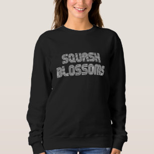 Sweatshirt Squash Blossoms Food Retro les années 70 80s