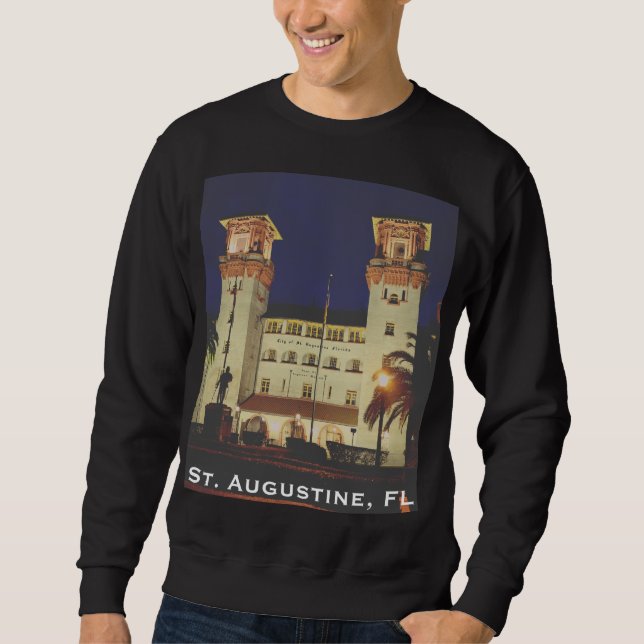 Sweatshirt St. Augustine, FL - Hotel Alcazar (Devant)