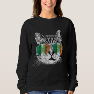 Sweatshirt St Patrick's Day Chat Tricks Irish Saint Catty's S